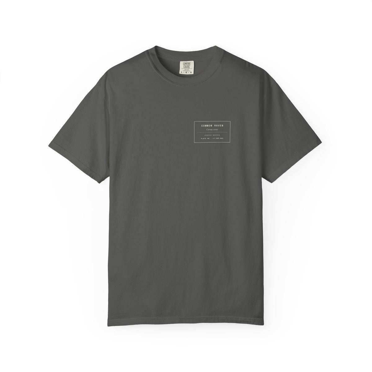 Corvus Intelligence Study — Common Raven Tee · Plate 02
